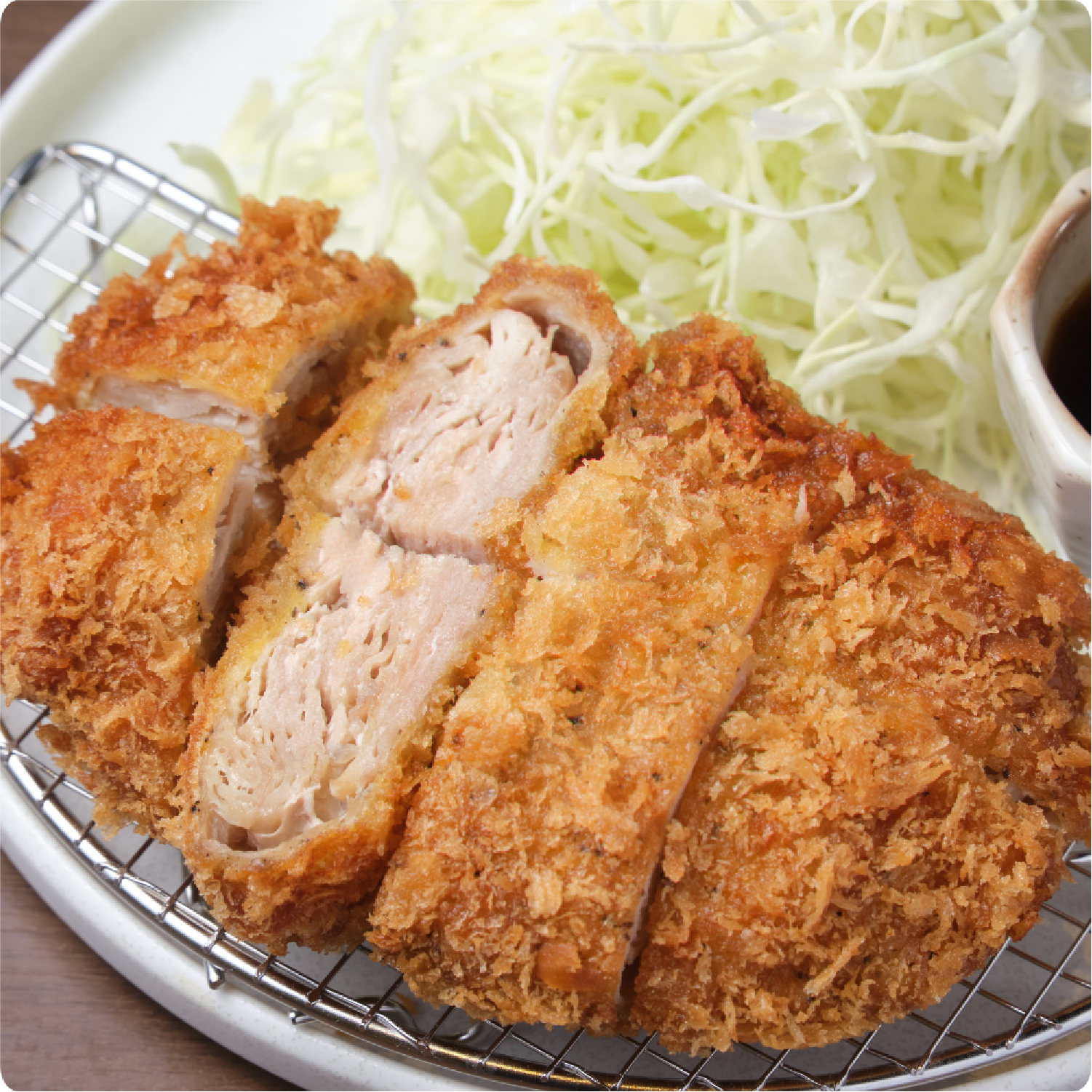 グランドメニューのキムカツ料理画像
